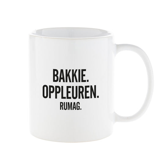 Mok 'Bakkie oppleuren'