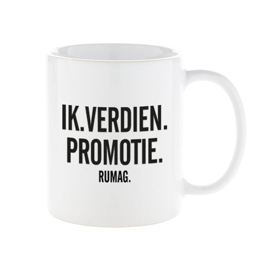 Mok 'Ik verdien promotie'